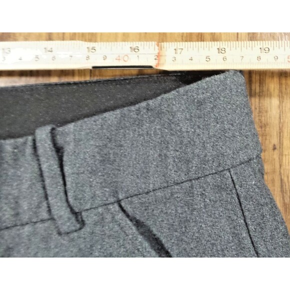 Women’s Plus Ava & Viv Ankle Pants 16 Grey Flat Front Workwear Trousers - Picture 5 of 10